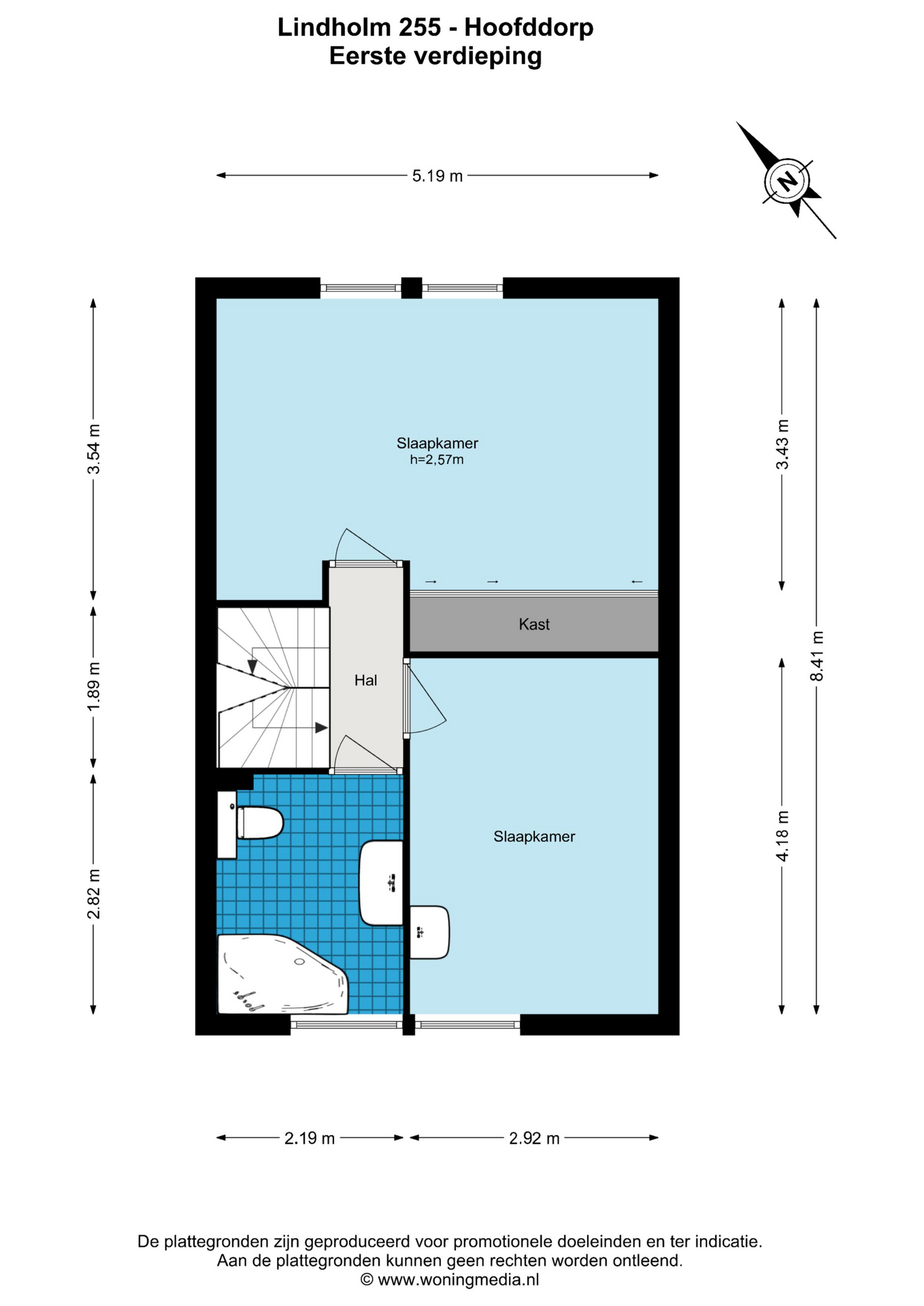 Lindholm 255 , 2133 CT Hoofddorp map